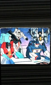 G1 Action Trading Card 132 100% Complete Transformers - Picture 1 of 2