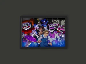 Five Nights at Freddy's Sister Location – Casting Call Club Poster | Fan Art - Picture 1 of 1