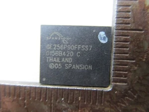 1 chip IC S29GL256P90FFSS70 GL256P9OFFSS7 GL256P90FFSS7 S29GL256P90FFSS7 EBGA64 - Imagen 1 de 5