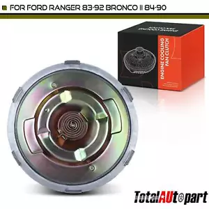 Radiator Fan Clutch for Ford Ranger 1983-1992 Bronco II 1984-1990 L4 2.0L 2.3L - Picture 1 of 7