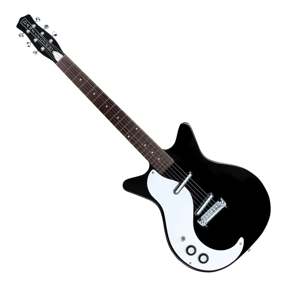 Guitarra Eléctrica Danelectro 59 Mod NOS+ Zurda, Negra Foto 1 de 1