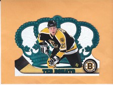 TED DONATO #10 1997 98 CROWN ROYALE EMERALD PARALLEL BOSTON BRUINS NM-MT