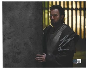 EWAN MCGREGOR AUTOGRAMM 8X10 FOTO OBI WAN KENOBI ""OBI-WAN"" INSCHRIFT BAS - Bild 1 von 1