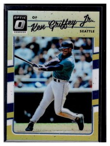 2017 Donruss Optic #159 Ken Griffey Jr. Gold # 10/10