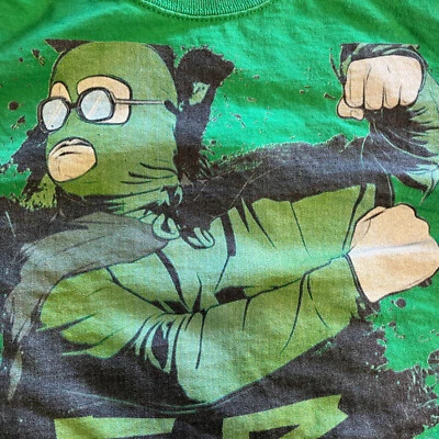 Camiseta Bubbles Green Bastard Trailer Park Boys Lg manejo el mismo día y rápido USPS Foto 1 de 4