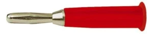 4 mm Banana Plug Wth Hard Plastic Cover and Solder Terminals Red - Picture 1 of 2