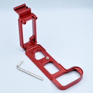 Camera Hot Shoe Mount L Bracket Holder Hand Grip Vertical for Nikon Z6 Z7 - Picture 1 of 34