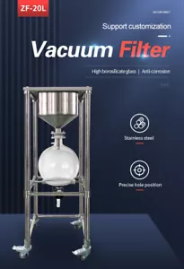 10 L Lab Imbuto Vuoto Industriale Filtro Aspirazione Filtro Vuoto Industriale Filtro Vuoto - Foto 1 di 16