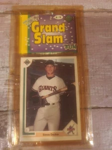 Cubierta superior de béisbol 1991 vintage nuevo en paquete ¡La mejor colección! Pack de 25 cartas Grand Slam - Imagen 1 de 4