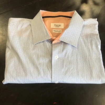 Tiglio Sport Men’s Button down Long Sleeve Shirt Size 3X - Image 1 of 4