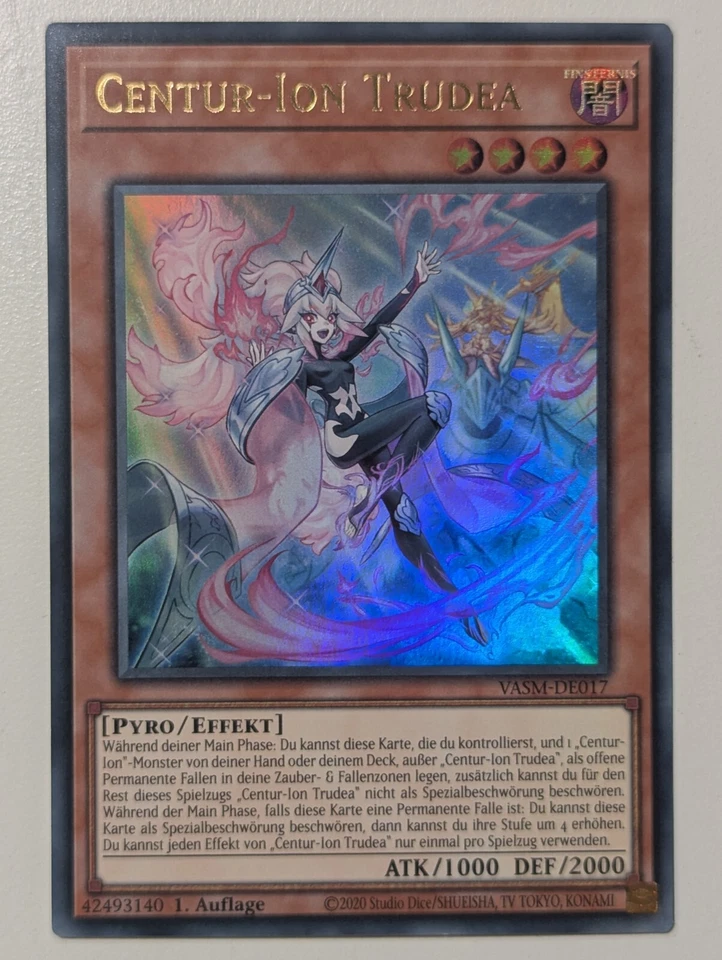 Centur-Ion Trudea VASM-DE017 Ultra Rare DE NM YUGIOH - Bild 1 von 1