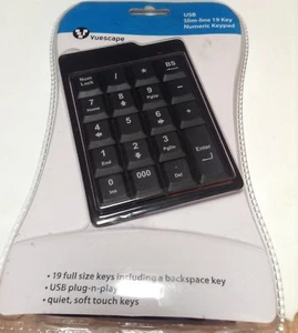 Vuescape USB Slim-Line 19 Tasten Ziffernblock - Bild 1 von 8