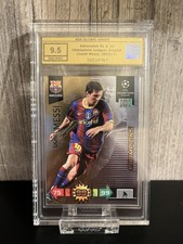 2010 Panini Adrenalyn XL - Lionel Messi - Champions League - EGS 9.5