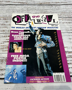 Michael Jackson ,Off the wall magazine issue 17, 1992 with Poster Inside