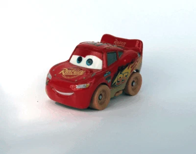 Disney Pixar Cars  Mini Racer Dirt Track Lightning  McQueen NEW WITHOUT BOX - Image 1 of 3