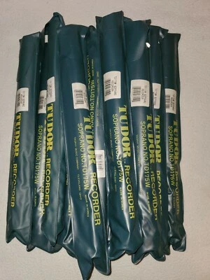 Juego de 20 grabadoras soprano Tudor nuevas Foto 1 de 2