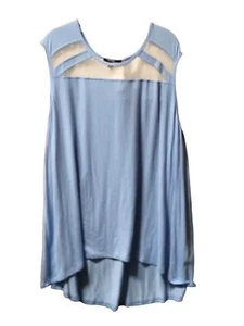 Top para mujer Suzanne Betro azul claro - Elegante y cómodo 3x nuevo con etiquetas - Imagen 1 de 8