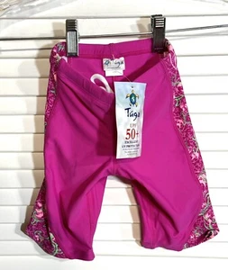 Tuga Pink Swim Size 4 Board Short UPF 50+ Sun Protection USA Unisex New - Picture 1 of 9