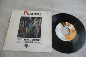 JEAN-CHRISTIAN MICHEL 45T PSAUME. RIVIERA AVEC INSERT. QUATUOR AVEC ORGUE. 7" - Imagen 1 de 6