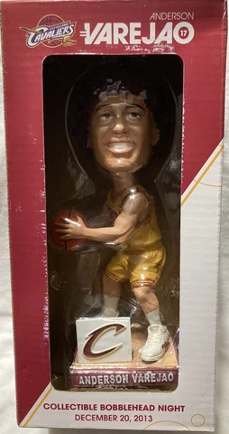 ANDERSON ANDY VAREJAO Collectable Bobble head 2013 Cleveland Cavaliers CAVS NEW Cover