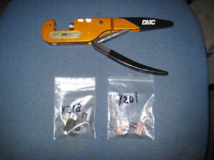 Daniels Mfg Corp DMC HX4 M22520/5-01 Hand Crimper with Y201 and Y218 Jaws - NEW