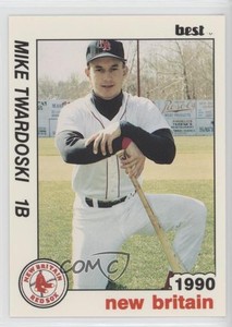 1990 Best New Britain Red Sox Mike Twardoski #9
