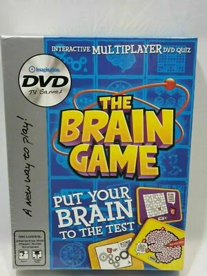 THE BRAIN GAME INTERACTIVE MULTIPLAYER DVD QUIZ  - Image 1 of 4