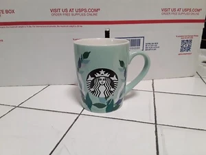 Starbucks 2020 Leaves & Mermaid Logo Mint Green Kaffeebecher Teetasse 10 oz NEU!! - Bild 1 von 5