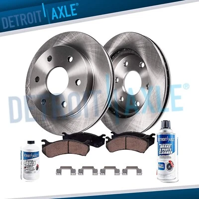 Rotor de freno de disco trasero + pastilla de cerámica para Cadillac SRX 2004-2006 2007 2008 2009 Foto 1 de 4