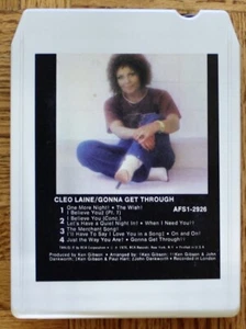 8-Track tape 1978 Cleo Laine – Gonna Get Through Jazz/Pop - Picture 1 of 4