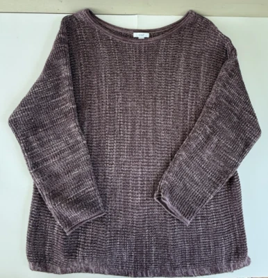 Pure Jill Purple Sweater Size Petite L - Image 1 of 4