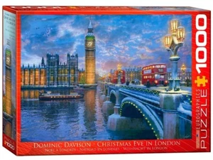 Eurographics 1000 Piece Jigsaw Puzzle - Dominic Davison Christmas Eve In London - Picture 1 of 1