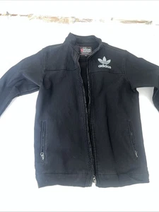 Chaqueta Adidas Originales-Adidas Deporte Moda Denim Informal Cremallera Completa Talla Grande - Imagen 1 de 16
