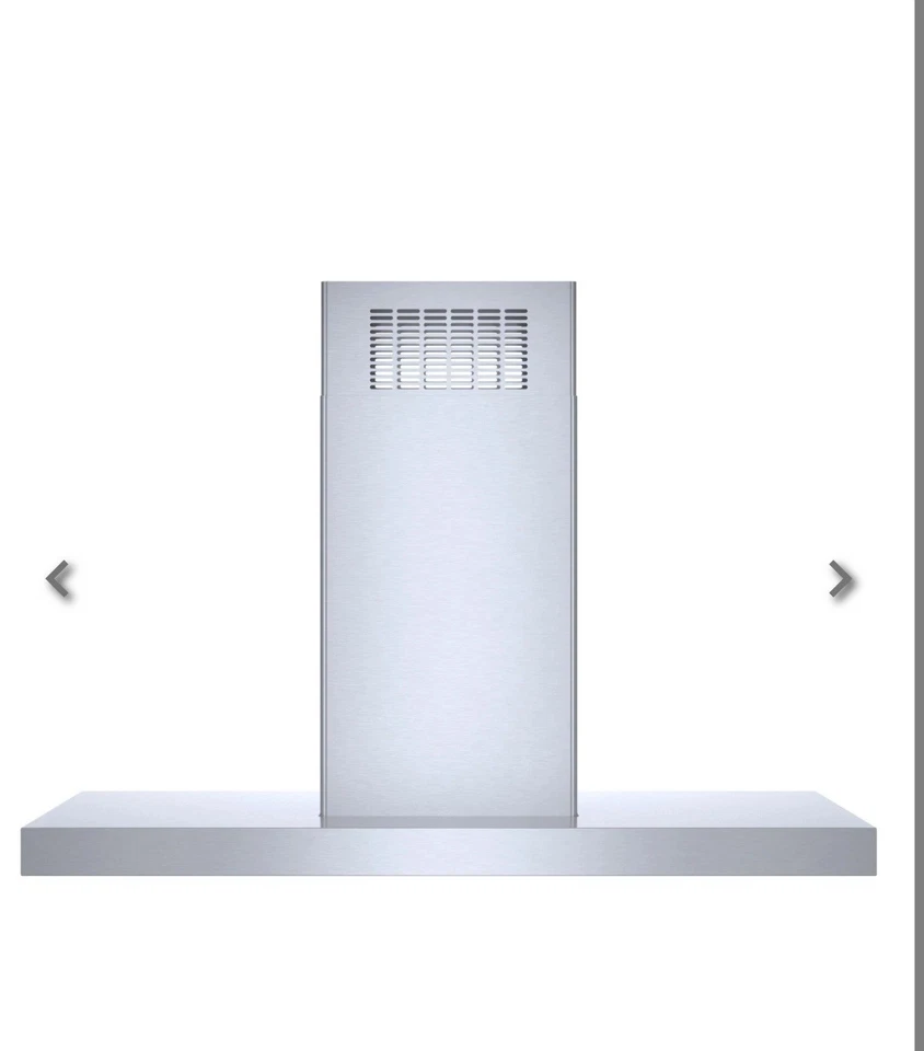 Bosch 800 Series 42" 4-Speed 600 CFM Blower Island Chimney Range Hood HIB82651UC