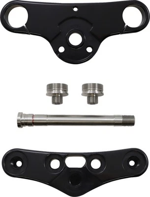 Hawg Halters Inc 3deg. Triple Tree - Black Motorcycle Street Bike 49WGAR3-ST18 - Image 1 of 4