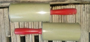 2 instrumentos agitadores vintage de año nuevo para hacer ruido - Imagen 1 de 3