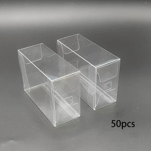 50x 1/64 Model Car Display Case Clear Storage Box for Collectibles Souvenirs - Picture 1 of 7