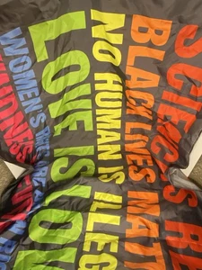 Science is Real Black Lives Matter BLM Liebe Regenbogen 3 x 5 Fuß Banner Flagge Mensch - Bild 1 von 2