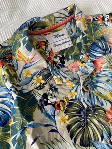 Tommy Bahama x Disney Hawaii Camp Hemd Herren Medium Viskose Viskose Mickey Mouse - Bild 1 von 13