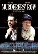 2021 Archives Mini Movie Poster #MPMP-9 Babe Ruth Lou Gehrig - New York Yankees