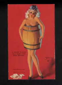 Pin-up mutoscopio vintage - 'Vecchia cameriera mai giocata così' - artista Zoe Mozert - Foto 1 di 2