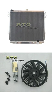 For 2008-2020 Lexus LX570 / Toyota Land Cruiser 5.7L V8 Aluminum Radiator+Fan - Bild 1 von 10