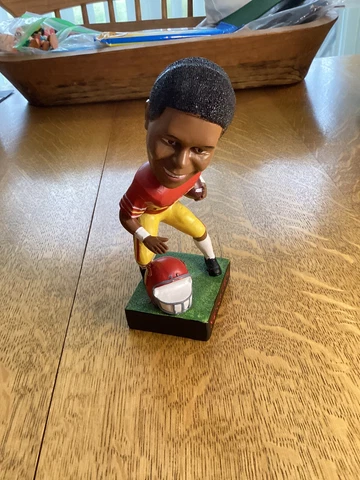 SC 1981 Heisman Trophy Winner  Marcus Allen  Bobblehead Used No Box !!!! Rare !! Cover