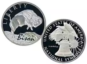 Bison - National Mammal Commemorative Coin w/ COA - Picture 1 of 2