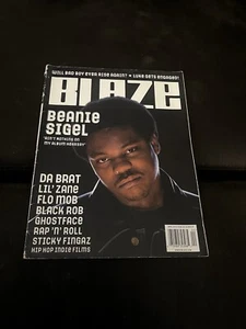 Blaze Magazine April 2000  Beanie Sigel ( Cover )  RARE ‼️ - Picture 1 of 4