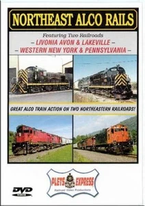 Northeast Alco Rails Livonia Avon & Lakeville Western NY & Pennsylvania DVD NEW - Imagen 1 de 1