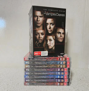 Vampire Diaries: Complete Series 1-8 Season 1,2,3,4,5,6,7,8 (Box Set, DVD, 2017) - Picture 1 of 13