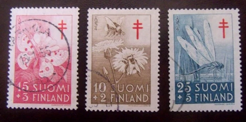 1954 Finland  semi-postal Stamps Lot#510 Cover