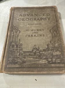 Advanced Geography Georgia Edition 1927 McMurry & Perkins 2nd Revised Ed - Imagen 1 de 11