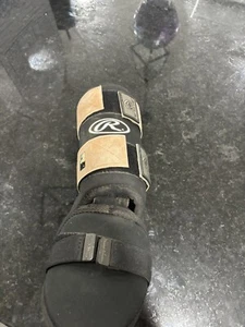 gebrauchte Rawlings Beinschutz für Erwachsene schwarz-weiß - Bild 1 von 3